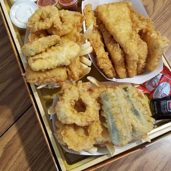Alaskan Fish & Chips - Hash Puppies, (2) Special C, 6pcs fish - Fish & Chips Near Me - Westminster, California Alaskan Fish & Chips - Hash Puppies, (2) Special C, 6pcs fish - Fish & Chips Near Me - Westminster, California