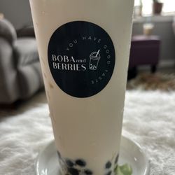 Boba and Berries - Coconut Milk Tea