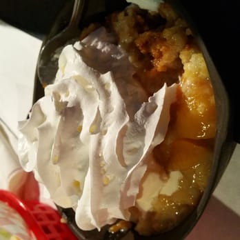 Waldo's BBQ - Peach Cobbler - Barbeque Near Me - Mesa, Arizona Waldo's BBQ - Peach Cobbler - Barbeque Near Me - Mesa, Arizona