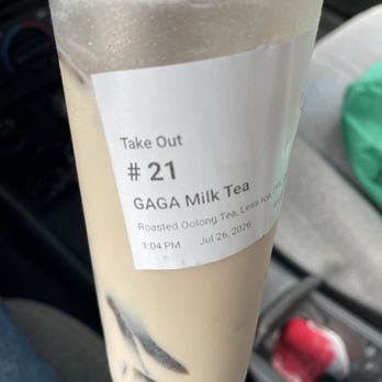 GAGA TEA - Bubble Tea Near Me - Redmond, Washington