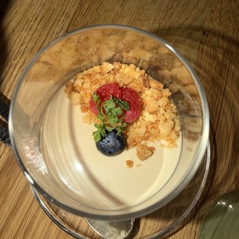 Sushi Jin - Hojicha pana cotta - Sushi Bars Near Me - Mountain View, California