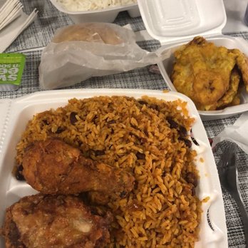 Jacqueline's Grocery Store - Fried chicken plate and tostones - Grocery Near Me - Lawrence, Massachusetts