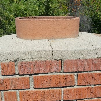 Chim Chimney Sweeps - We repair damaged crowns to extend the life of your chimney. - Chimney Sweeps Near Me