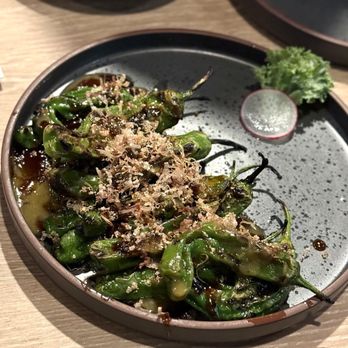 Bleu Bear Sushi - Shishito Pepper - Sushi Bars Near Me - Bedford, Texas