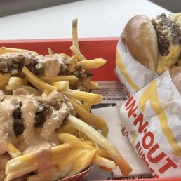 Double double with animal fries Double double with animal fries