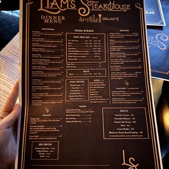 The Liam's Steakhouse - Salad Near Me - Dallas, Texas The Liam's Steakhouse - Salad Near Me - Dallas, Texas