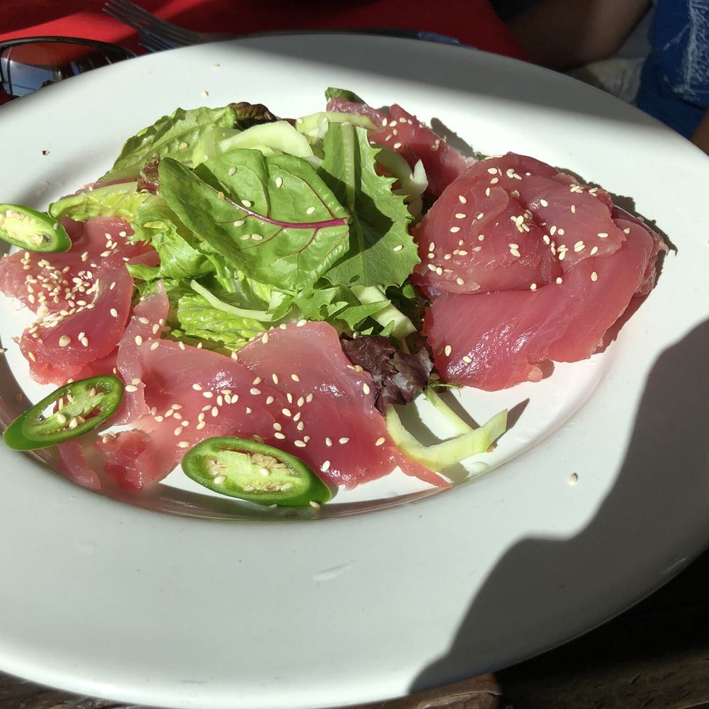 Puerta Vieja - Fresh tuna sashimi - Mexican Near Me - Cabo San Lucas, BCS Puerta Vieja - Fresh tuna sashimi - Mexican Near Me - Cabo San Lucas, BCS