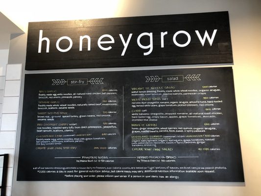 Menu photo 4 honeygrow Boston, MA