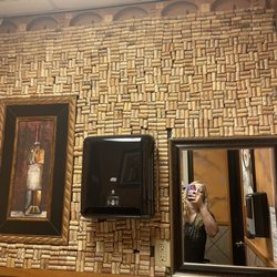 The Grape Taste Restaurant - Wine cork wall
