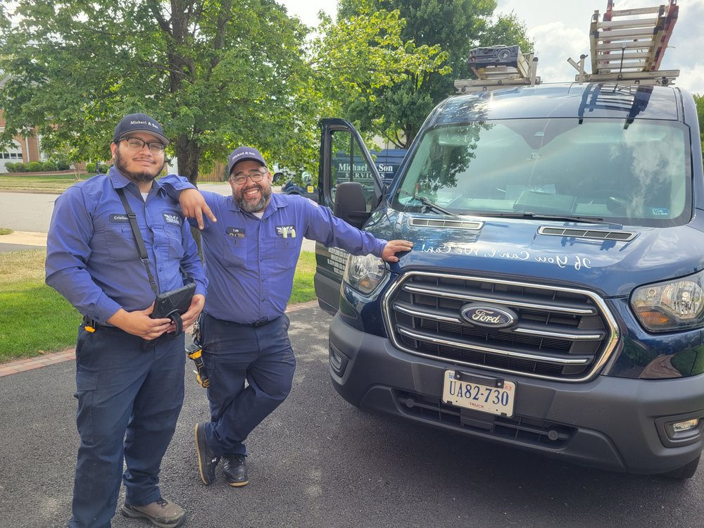 Slide of Michael & Son Services Centreville