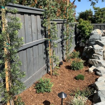 Gove Landscape Construction - a garden with a fence - Landscaping Near Me - El Dorado Hills, California