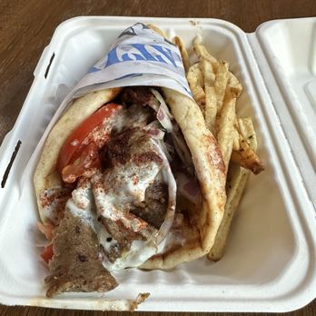 Nick The Greek - Pork Gyro Pita - Greek Near Me - Laguna Niguel, California Nick The Greek - Pork Gyro Pita - Greek Near Me - Laguna Niguel, California