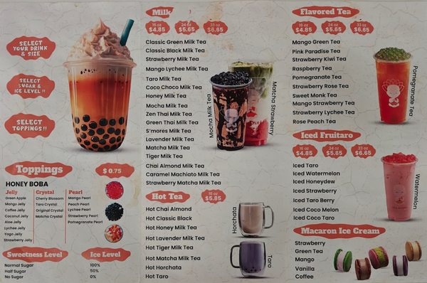 Menu photo 8 Tea Monks National City, CA Menu photo 8 Tea Monks National City, CA