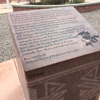 Four Corners Monument - Landmarks & Historical Buildings Near Me - Teec Nos Pos, New Mexico