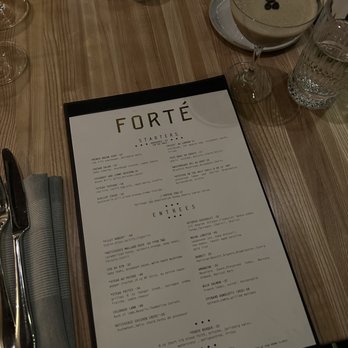 Forté - Dinner menu 2023 - Salad Near Me - Tuscaloosa, Alabama Forté - Dinner menu 2023 - Salad Near Me - Tuscaloosa, Alabama