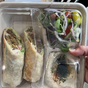 Anwar's Kitchen - Falafel Wrap - Mediterranean Near Me - Los Angeles, California