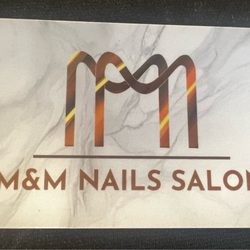 M & M Nail Salon - Business card