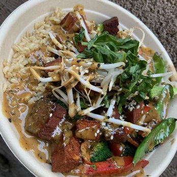 Higher Taste, Plant-Based - Thai Temple Bowl - Vegan Near Me - Long Beach, California Higher Taste, Plant-Based - Thai Temple Bowl - Vegan Near Me - Long Beach, California