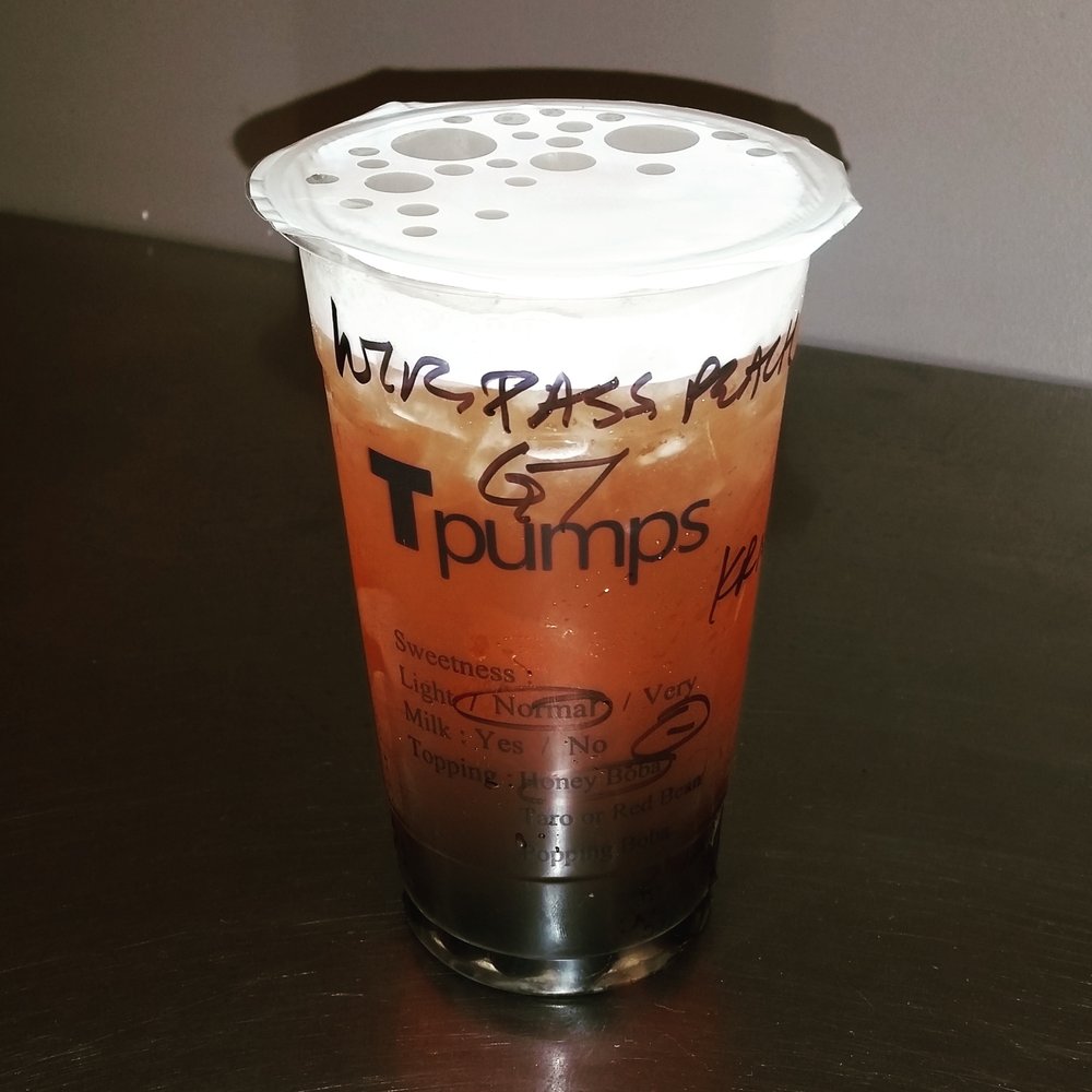 Tpumps - Pasadena - watermelon, passionfruit, peach - Bubble Tea Near Me - Pasadena, California Tpumps - Pasadena - watermelon, passionfruit, peach - Bubble Tea Near Me - Pasadena, California