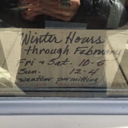 Gallery 103 - Winter Hours