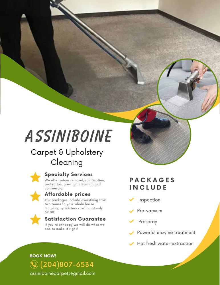 ASSINIBOINE CARPETS & UPHOLSTERY Updated October 2024 Winnipeg
