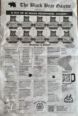 Menu photo 1 Black Bear Diner Fresno Fresno, CA Menu photo 1 Black Bear Diner Fresno Fresno, CA