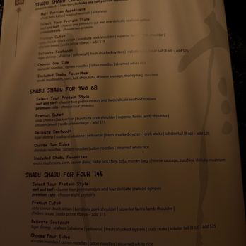 Ichi Shabu - Menu - Japanese Near Me - Fresno, California Ichi Shabu - Menu - Japanese Near Me - Fresno, California