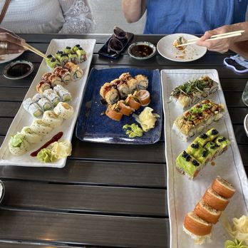 Blue Sushi Sake Grill - A mix of their lovely maki rolls and vegan rolls! - Sushi Bars Near Me - Indianapolis, Indiana Blue Sushi Sake Grill - A mix of their lovely maki rolls and vegan rolls! - Sushi Bars Near Me - Indianapolis, Indiana