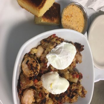 Turning Point - Shrimp and poached eggs bowl - Breakfast & Brunch Near Me - Lawrence Township, New Jersey Turning Point - Shrimp and poached eggs bowl - Breakfast & Brunch Near Me - Lawrence Township, New Jersey
