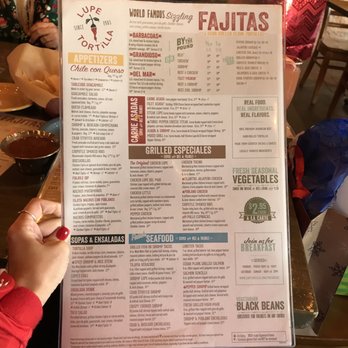 Lupe Tortilla Mexican Restaurant - Menu - Tex-Mex Near Me - San Antonio, Texas
