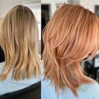 High Key Studios - Before & After: strawberry blonde - Hair Salons Near Me - Tallahassee, Florida High Key Studios - Before & After: strawberry blonde - Hair Salons Near Me - Tallahassee, Florida