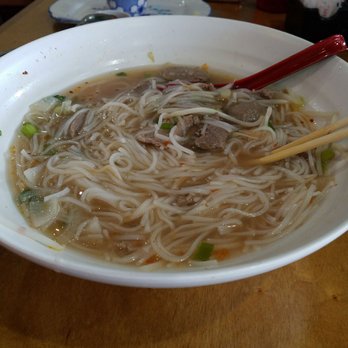 Pho Bistro - Rare steak and meatball pho lrg the portion is huge. And delicious - Vietnamese Near Me - El Paso, Texas Pho Bistro - Rare steak and meatball pho lrg the portion is huge. And delicious - Vietnamese Near Me - El Paso, Texas
