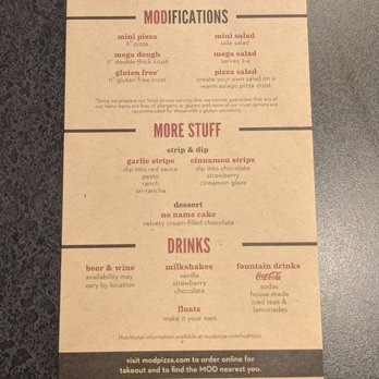 MOD Pizza - Fast Food Near Me - Decatur, Georgia