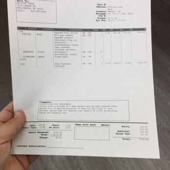 Tint World - Got a discount for being a good customer...Awesome for sure - Car Window Tinting Near Me - Memphis, Tennessee