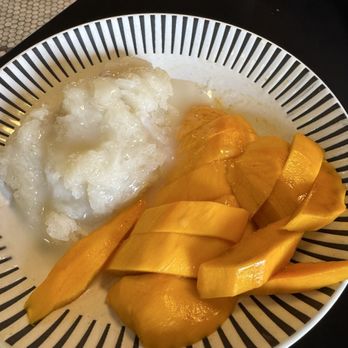 Thai Belly - Mango sticky rice - Thai Near Me - Anaheim, California