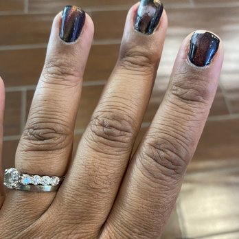 Natural Nails & Skincare - More paint coming off and nails so weak they broke off. - Nail Salons Near Me - Hampton, Virginia