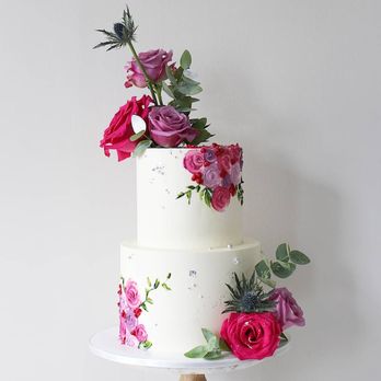 Soul Cake - Floral buttercream oil painting effect - Custom Cakes Near Me Soul Cake - Floral buttercream oil painting effect - Custom Cakes Near Me