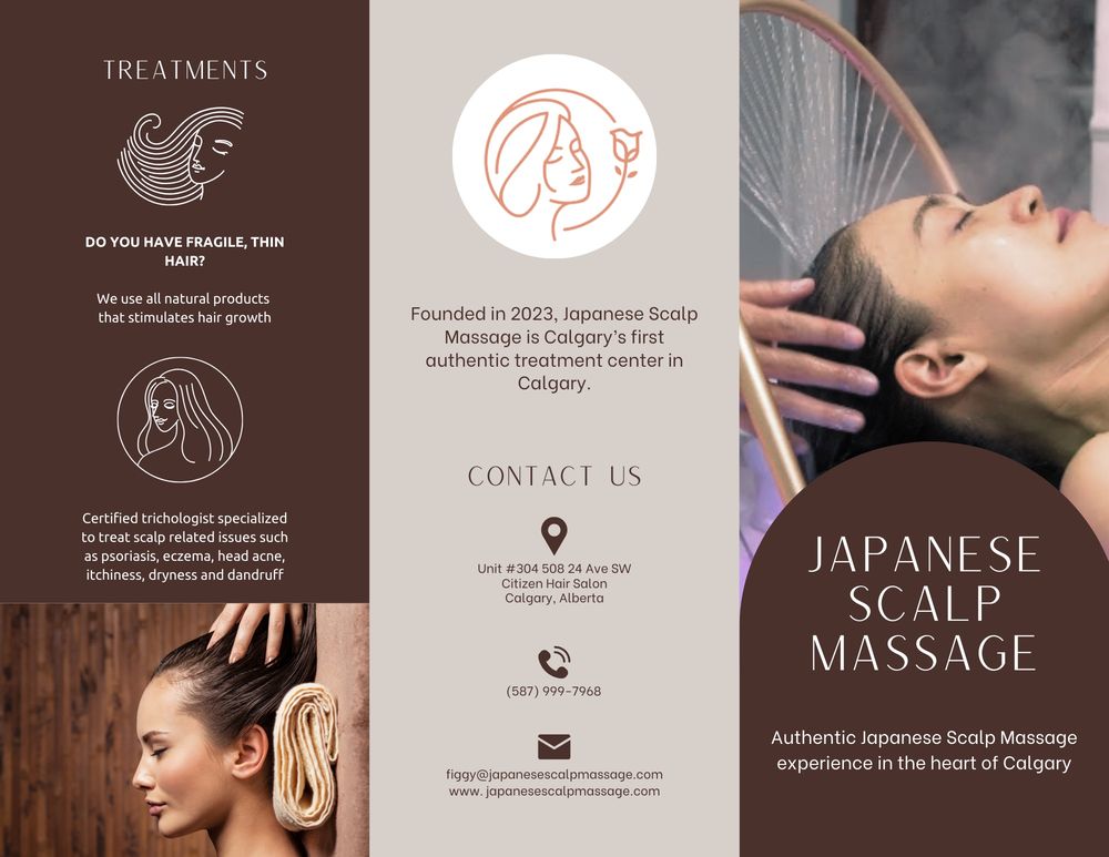 JAPANESE SCALP MASSAGE Updated September 2024 Request an