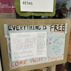 Aggie Reuse Store - Not open summer 2024