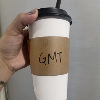 Tea Brick - Hot green milk tea with boba - Tea Rooms Near Me - Monterey Park, California