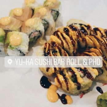 yuka - The piedmont roll and the tempura roll - Sushi Bars Near Me - Suwanee, Georgia yuka - The piedmont roll and the tempura roll - Sushi Bars Near Me - Suwanee, Georgia