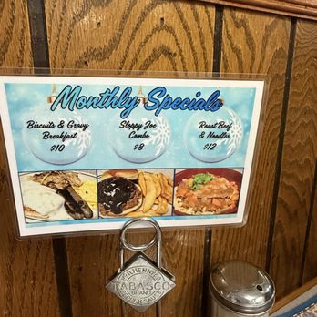 Ray's Diner - Monthly specials - Diners Near Me - Elgin, Illinois
