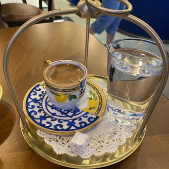 Liu Loqum Atelier - Coffee service. - Desserts Near Me - Toronto, Ontario
