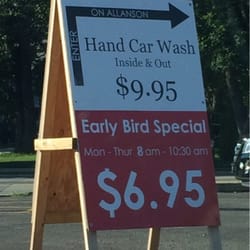 Legends Hand Car Wash & Detail Center - Early Bird Special
