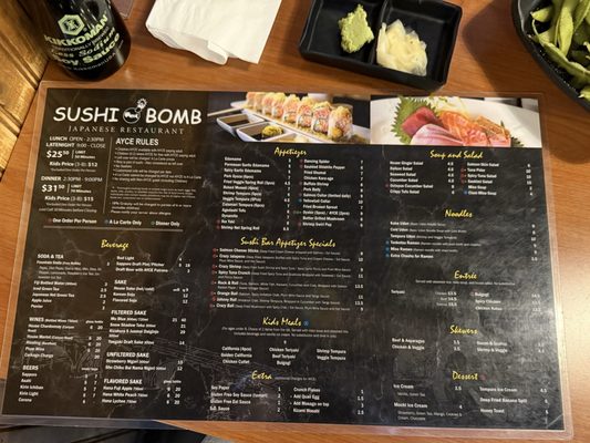 Menu photo 8 Sushi Bomb Las Vegas, NV Menu photo 8 Sushi Bomb Las Vegas, NV