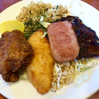 Zippy's Ewa - The Zip Pac! Fried chicken, fish, spam (of course!), and Korean BBQ short rib. - Diners Near Me - Ewa Beach, Hawaii Zippy's Ewa - The Zip Pac! Fried chicken, fish, spam (of course!), and Korean BBQ short rib. - Diners Near Me - Ewa Beach, Hawaii