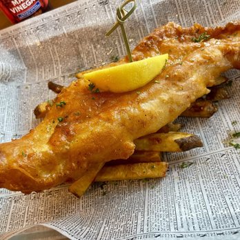 Max & Tilly's - This fish was longer than my arm!! Good! - British Near Me - Fishers, Indiana