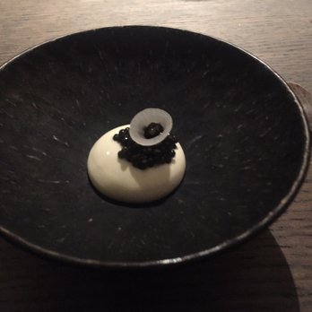 Commis - Creamed potatoe with Cali white sturgeon caviar and onions in beer. - New American Near Me - Oakland, California