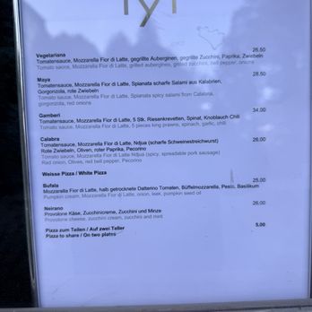 Restaurant Caprice - Menu July 2026 - Italian Near Me - Wengen, BE