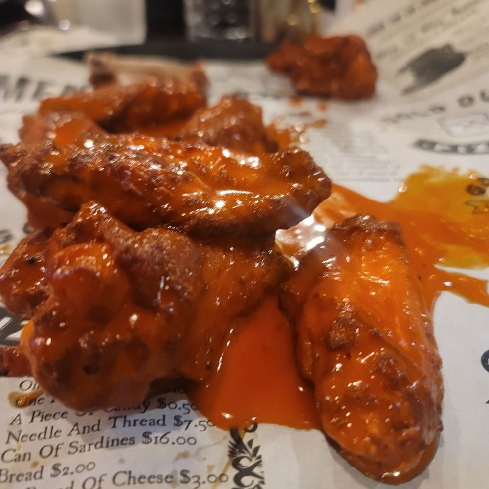 Gold Dust Pizza Copperopolis - Wings bone- in hot buffalo sauce - Pizza Near Me - Copperopolis, California
